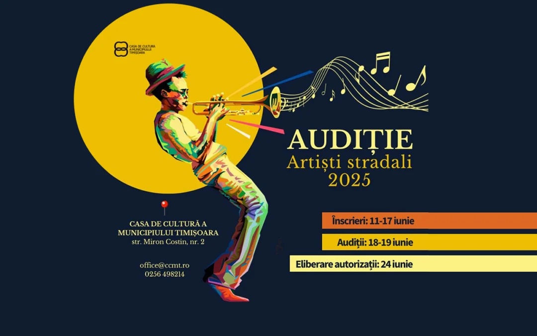 Audiție artiști stradali 2025